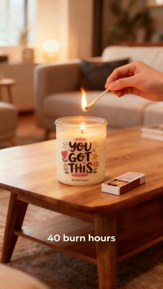 Motivational Scented Candle