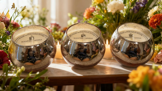Rose gold Scented Candles
