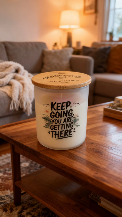 Motivational Scented Candle