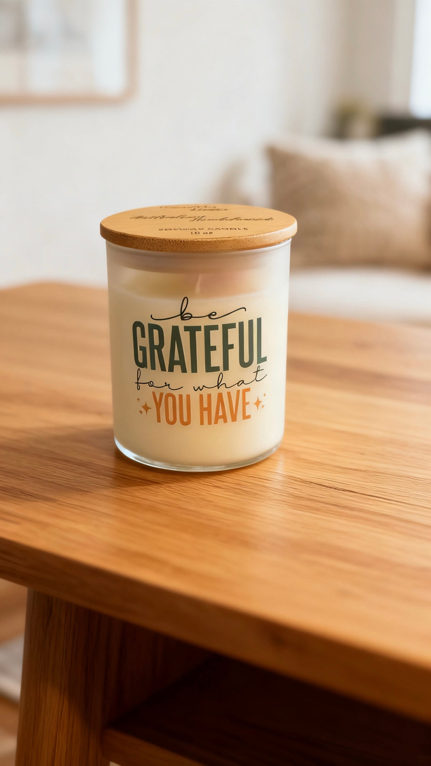 Motivational Scented Candle