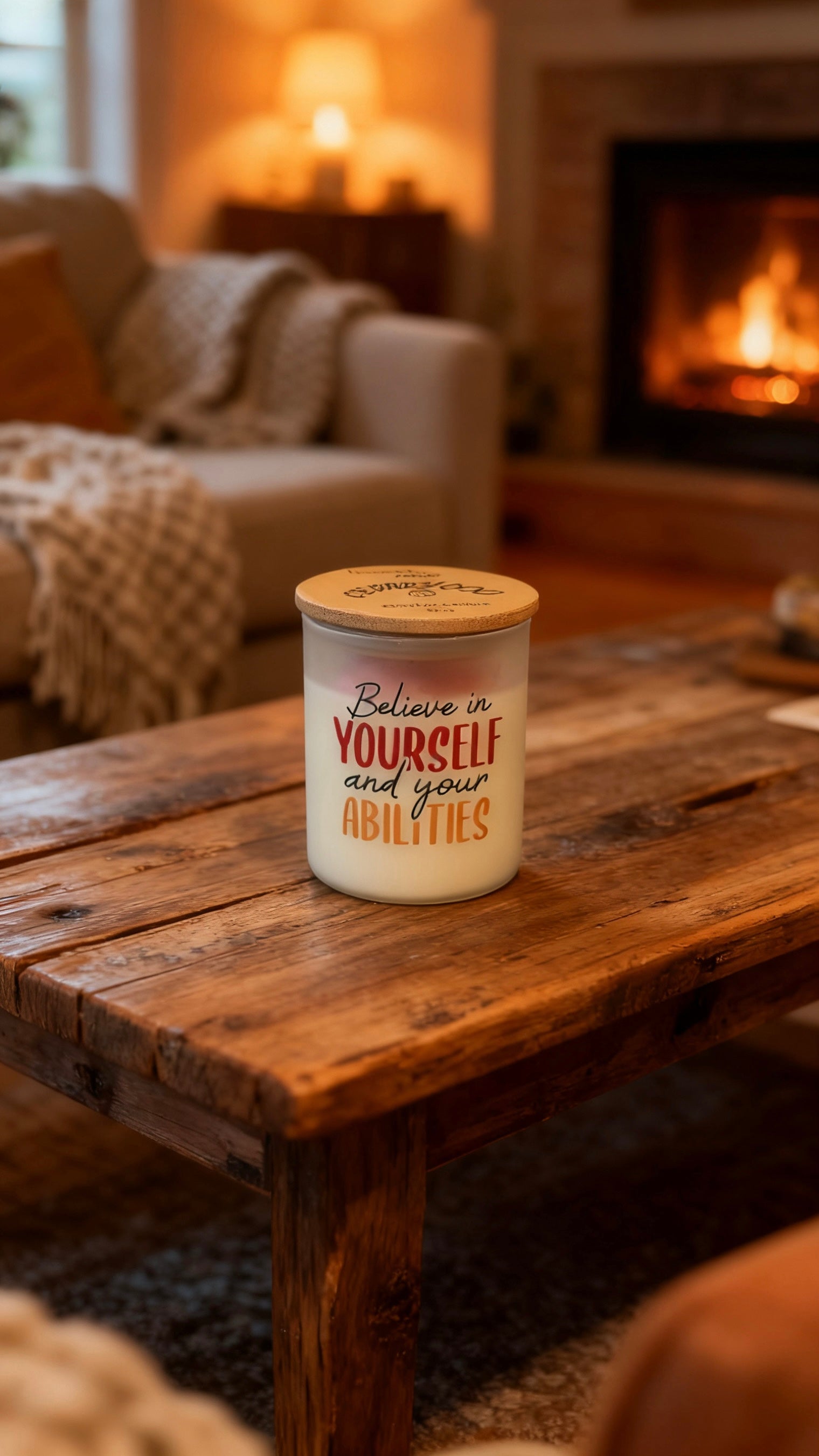Motivational Scented Candle
