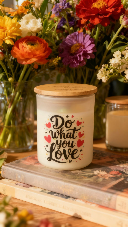 Motivational Scented Candle