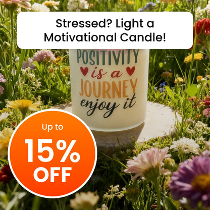 Motivational Scented Candle