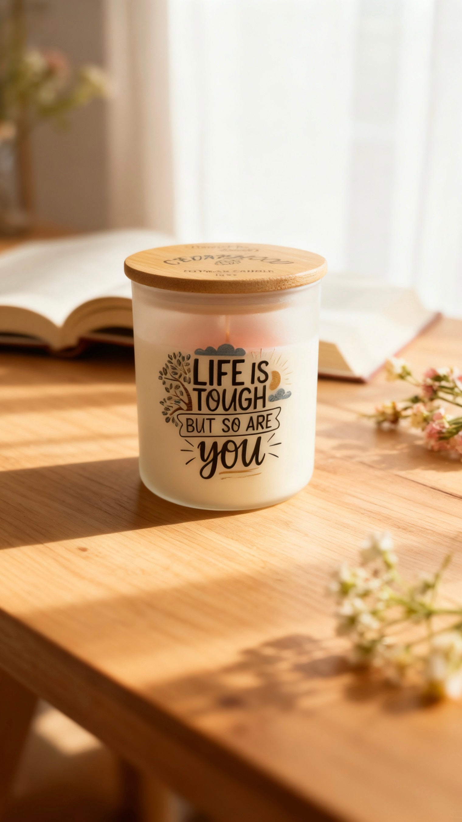 Motivational Scented Candle