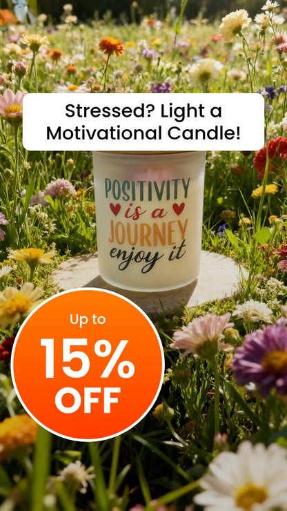 Motivational Scented Candle