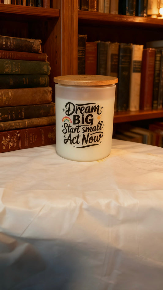 Motivational Scented Candle