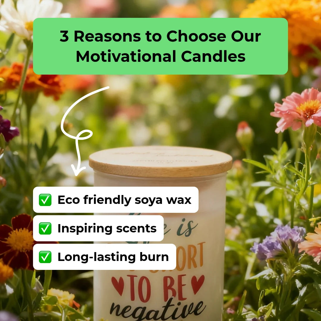Motivational Scented Candle