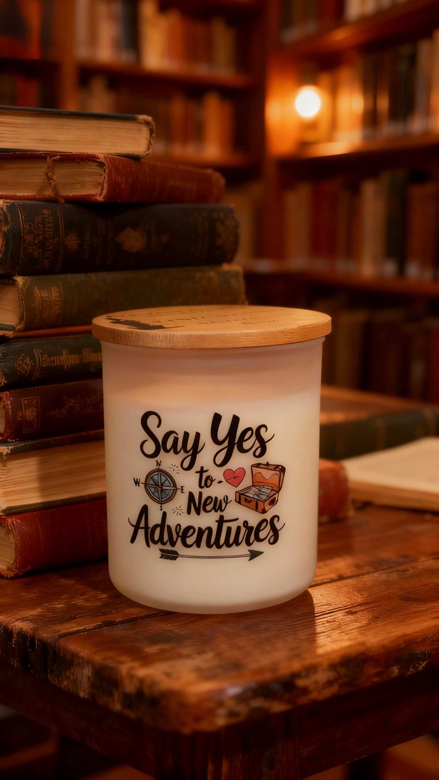 Motivational Scented Candle
